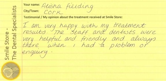 Alisha Fielding Reviews Smile Store